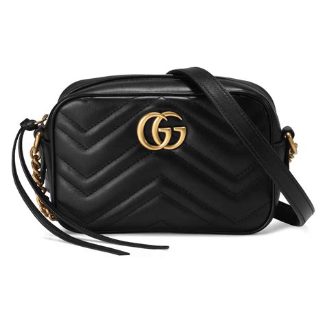 gucci marmont mini black bag|gucci marmont mini bag wallet.